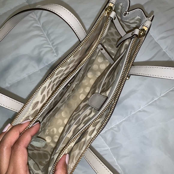 Kate Spade taupe purse - Picture 3 of 4